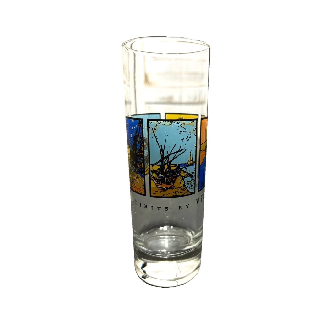 Spirits by Vincent Van Gogh Paintings 12 Oz. Tumbler Glass 6.5" Tall Art Lover